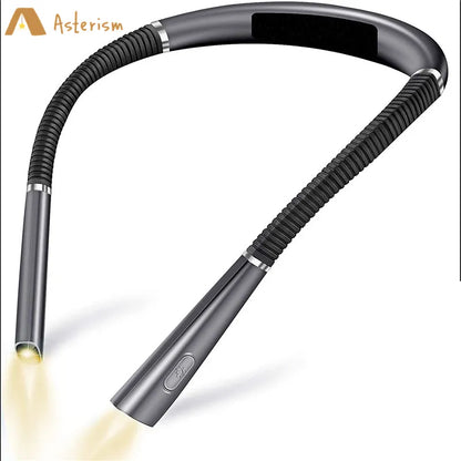 LED Neck Hung Light Hands-Free Neck Light 3 Level Light 3 Temperature Rechargeable USB Reading Lamp High Quality Neck Book Light